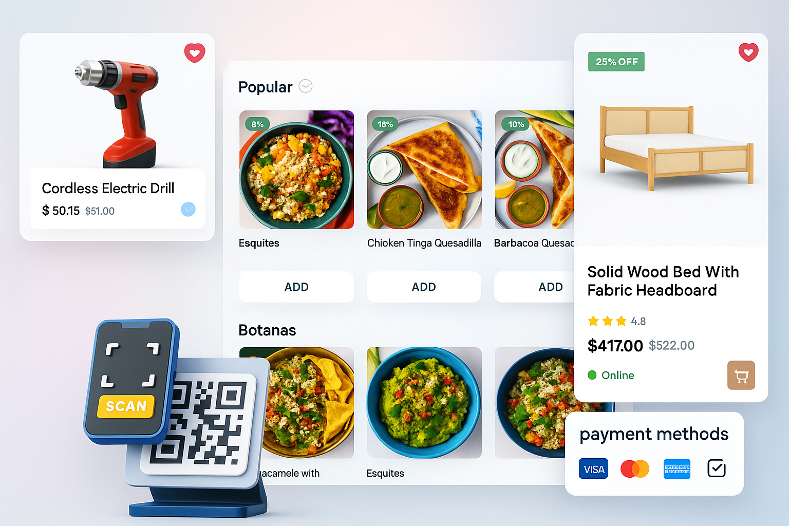 Beautiful, responsive designs for your online store