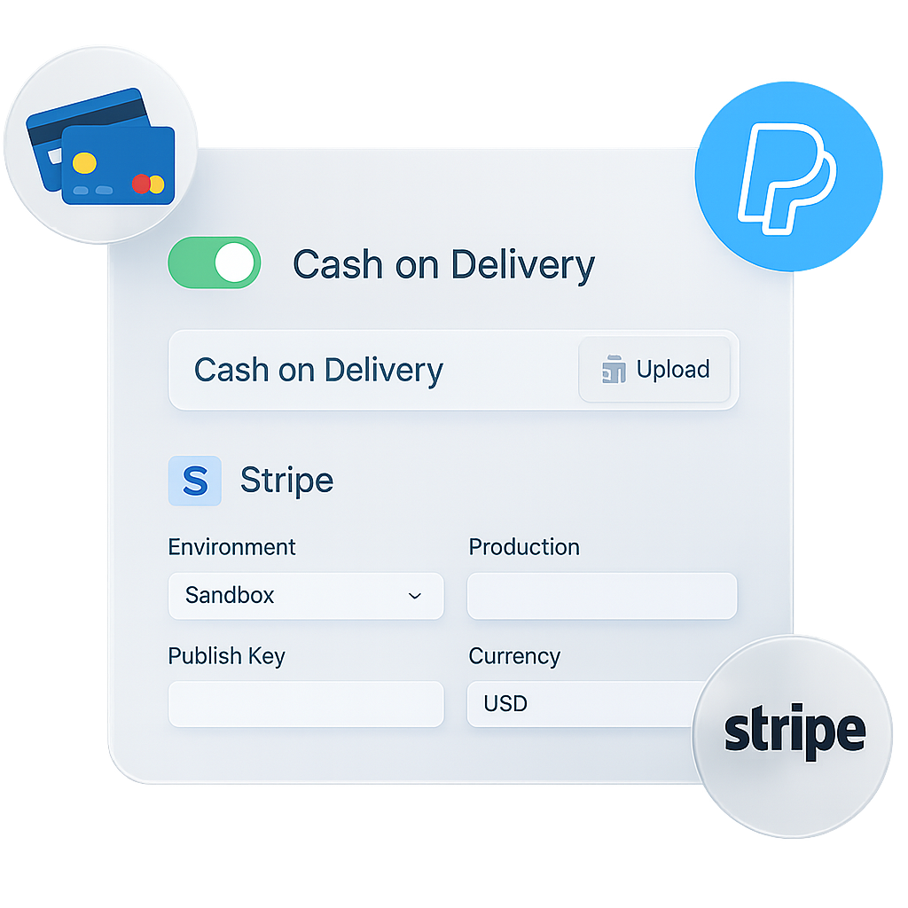 Flexible and secure payment methods